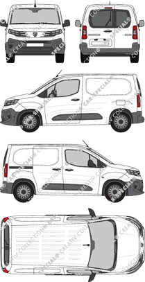 Peugeot Partner, current (since 2024) (Peug_774)
