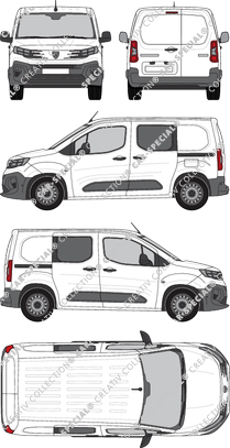 Peugeot Partner van/transporter, current (since 2024) (Peug_778)