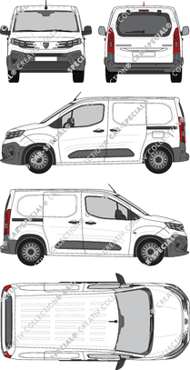 Peugeot Partner, current (since 2024) (Peug_783)