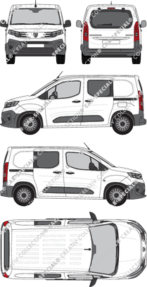 Peugeot Partner, current (since 2024) (Peug_786)