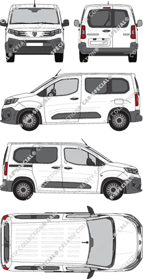 Peugeot Partner, current (since 2024) (Peug_787)