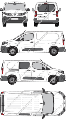 Peugeot Partner van/transporter, current (since 2024) (Peug_798)