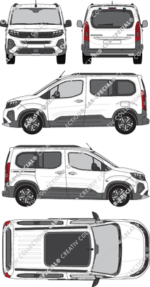 Peugeot e-Rifter, current (since 2024) (Peug_810)