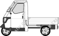 Piaggio APE 50 platform, from 1996