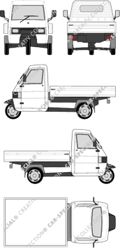 Piaggio APE TM pont, 1982–2017 (Piag_003)