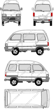 Piaggio Porter, 1992–2021 (Piag_004)