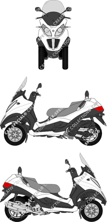 Piaggio MP3 LT500,  (2013)