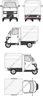 Piaggio APE 50, van/transporter (1996)