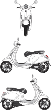 Piaggio Vespa Elettrica,  (2020)