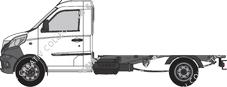 Piaggio Porter NP6 Chassis for superstructures, current (since 2021)