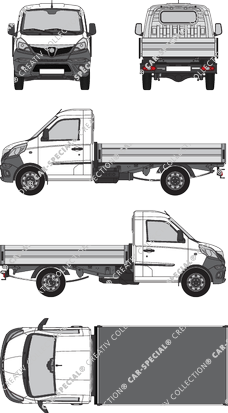 Piaggio Porter NP6, actueel (sinds 2021) (Piag_018)