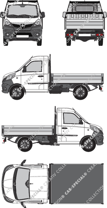 Piaggio Porter NP6, actueel (sinds 2021) (Piag_022)