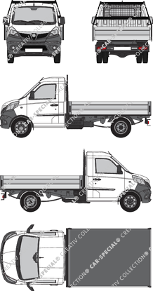 Piaggio Porter NP6, actueel (sinds 2021) (Piag_024)