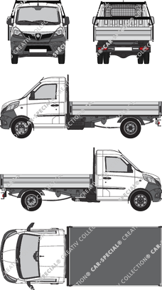 Piaggio Porter NP6, actueel (sinds 2021) (Piag_025)