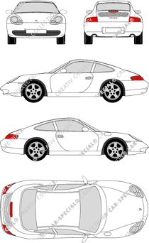 Porsche 911 Coupé, a partire da 1997 (Pors_003)