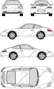 Porsche 911 Coupé, a partire da 2001 (Pors_011)