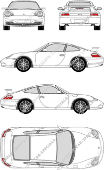 Porsche 911 GT3, GT3, 996, Coupé, 2 Doors (2001)