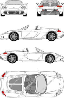 Porsche Carrera GT, 2004–2006 (Pors_016)
