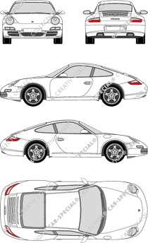 Porsche 911, 2004–2008 (Pors_018)