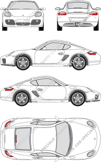 Porsche Cayman, 2005–2009 (Pors_020)