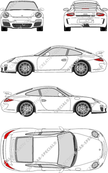 Porsche 911, 2009–2017 (Pors_026)