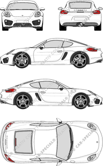 Porsche Cayman, 2013–2016 (Pors_038)