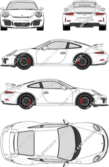 Porsche 911, 2014–2017 (Pors_045)