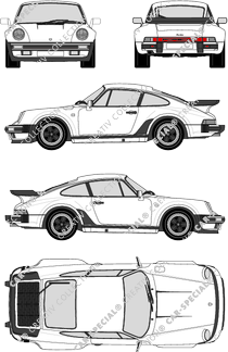Porsche 911 Carrera Turbo G-Modell, Coupé, 2 Doors (1985)