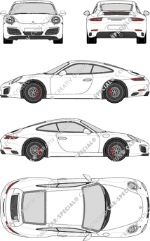 Porsche 911, 2015–2018 (Pors_056)