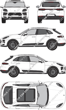 Porsche Macan, 2018–2024 (Pors_069)