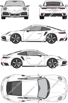 Porsche 911 Coupé, attuale (a partire da 2020) (Pors_073)