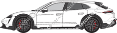 Porsche Taycan Station wagon, current (since 2021)