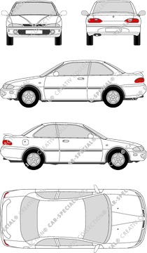 Proton 400 Limousine, 1993–1999 (Prot_002)