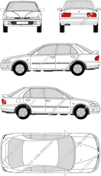 Proton 400, Hayon, 5 Doors (1993)