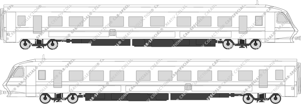 Schienenpersonenverkehr Pendolino Typ VT 610 (Rail_019)