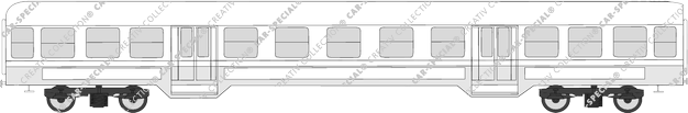 Schienenpersonenverkehr City-Bahn Waggon Typ ABn