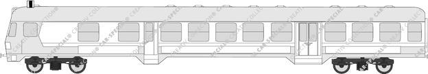 City-Bahn Steuerwagen Typ BDnf