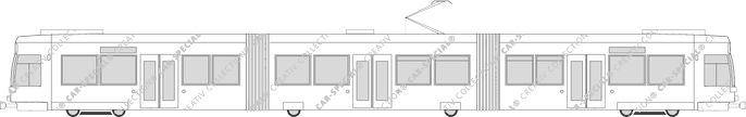 Straßenbahn Dortmund NF 6-D, Duewag, NF 6-D, Duewag