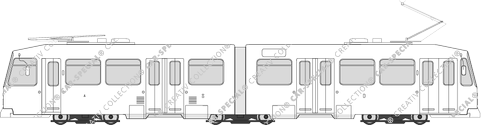 Straßenbahn Stadtbahn, Bochum M6S, Duewag/Siemens, M6S, Duewag/Siemens