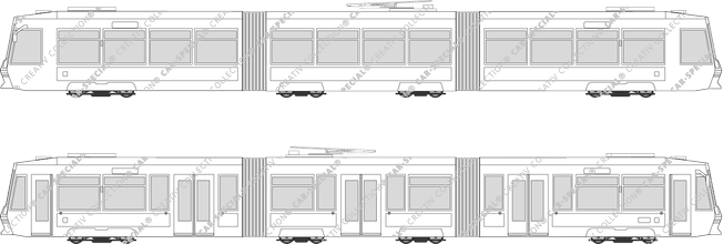 Straßenbahn Darmstadt ST 13, LHB, ST 13, LHB