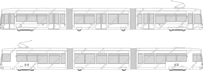 Straßenbahn Kassel 6NGTW, Bombardier Transportation, 6NGTW, Bombardier Transportation