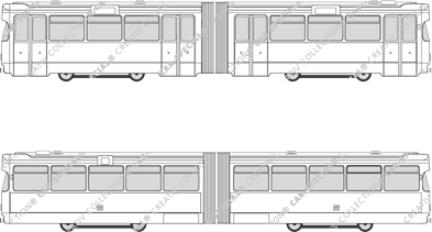 Straßenbahn Bremen side-car, Beiwagen