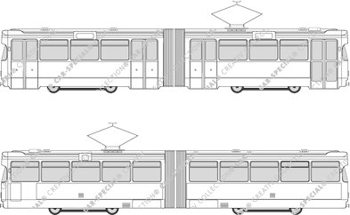 Straßenbahn Bremen Triebwagen, Triebwagen