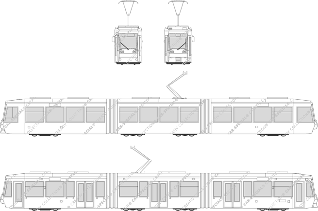 Straßenbahn Darmstadt Typ ST14, Typ ST14