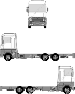 Renault Magnum Chasis para superestructuras (Rena_049)