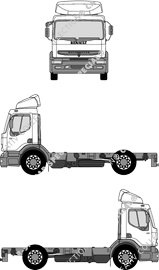 Renault Premium aileron, Windfang, court, petite cabine