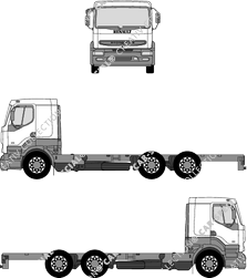 Renault Premium, lang, Fahrerhaus groß