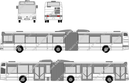 Renault Agora L, articulated bus