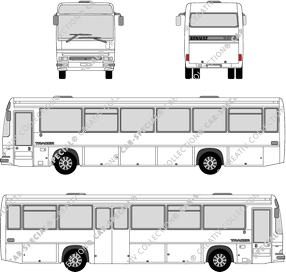 Renault Tracer autocar de ligne régulière (Rena_058)