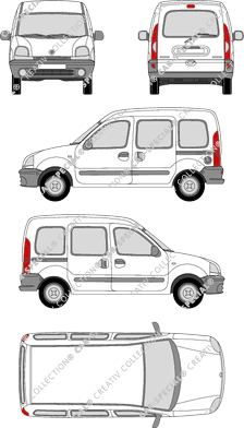 Renault Kangoo, 1997–2003 (Rena_061)